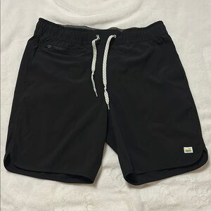 Vuori Black Athletic Shorts